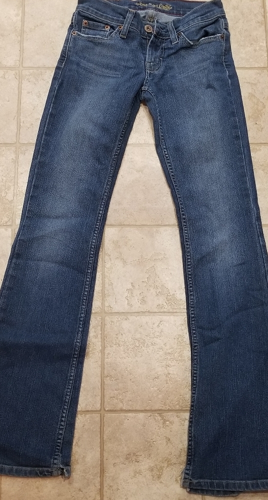 American Eagle Flare Leg 0 Long Stretch